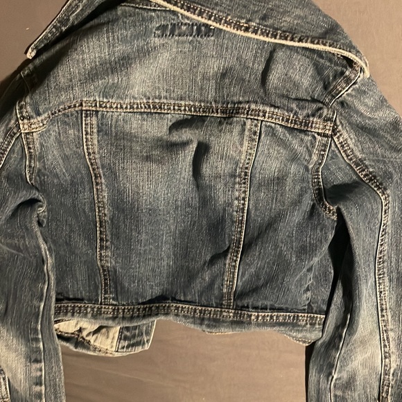 Distressed Jean Jacket - Picture 2 of 2